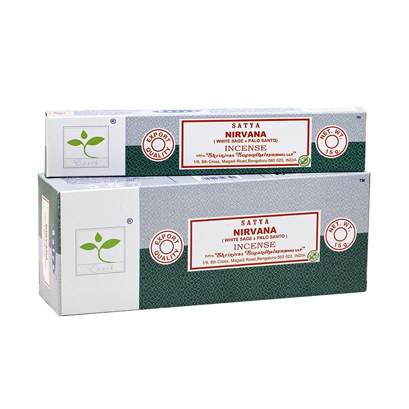 Earth Satya Nirvana Incense 15 Gms